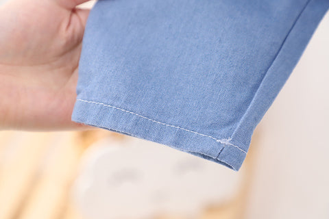 Lovely Bear Print Pullover and Pants Set