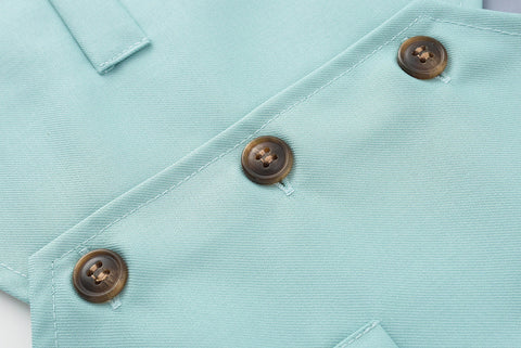 Shirt, Vest and Pants Classic Suit Set