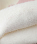 Close-up of soft white fabric texture