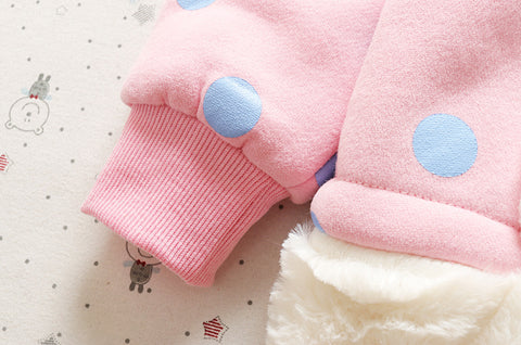 Soft Fleece Hoodie with Bunny Ears