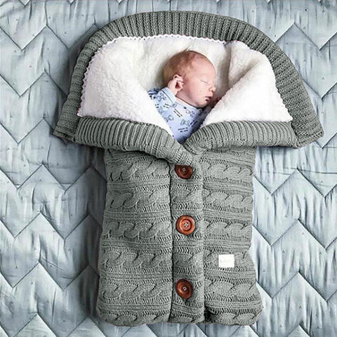 3 Button Grey.Sleeping.Bag