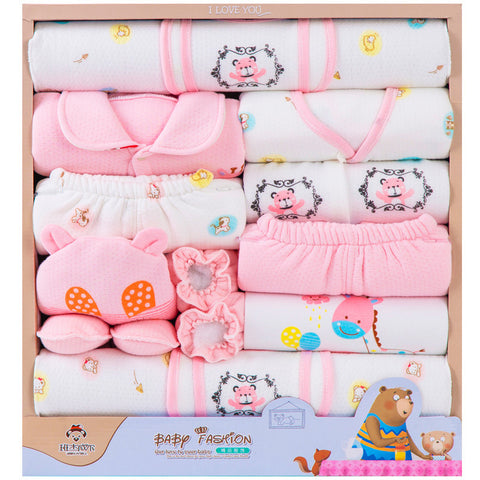 Playful Animal Friends Newborn Gift Box Set