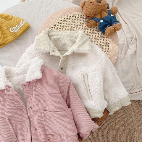 Reversable Corduroy Fleece Jacket