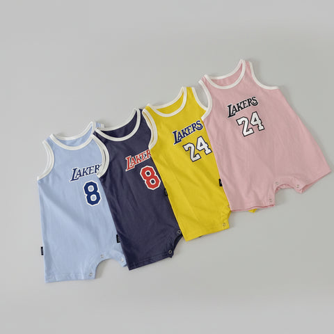 Soft Cotton Romper Number Design