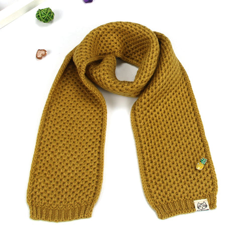 Soft Imitation Cashmere Knitted Scarf