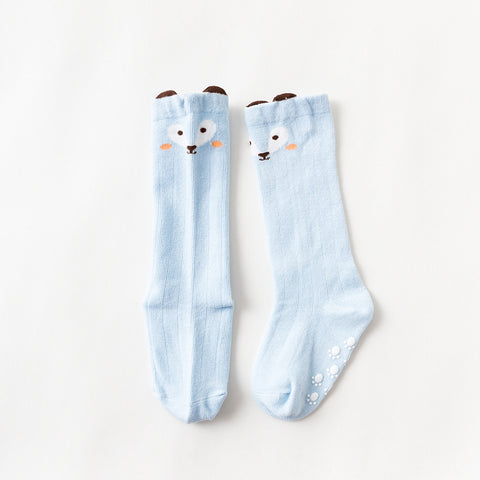 Stretchy Cotton Blend Anti-Slip Socks