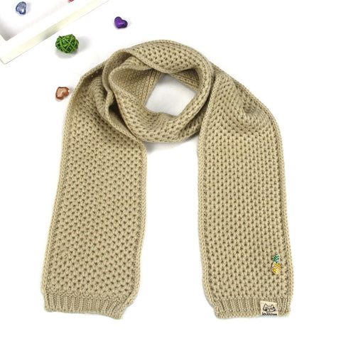 Soft Imitation Cashmere Knitted Scarf