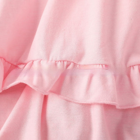 Floral Pattern Long Sleeve Dress and Leggings Set