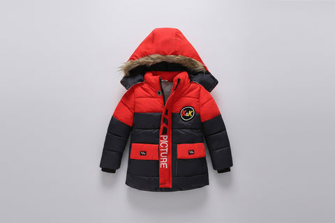 Warm Hooded Puffer Coat