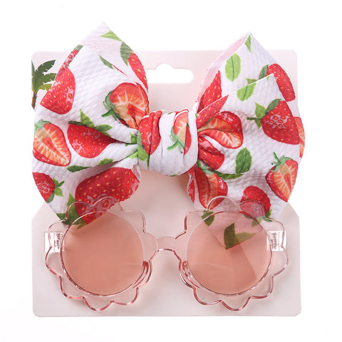 Hair Band and Sunglasses Fun Pattern Set