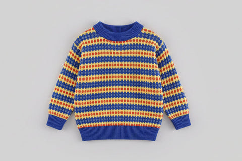 Striped Knit Pullover