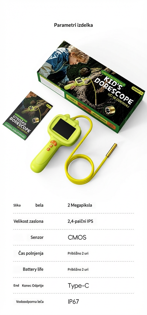 Saphion raziskovalna kamera
