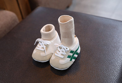 Knit Sneakers with Soft Sole