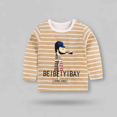 Printed Cotton Long Sleeve T-Shirt Collection