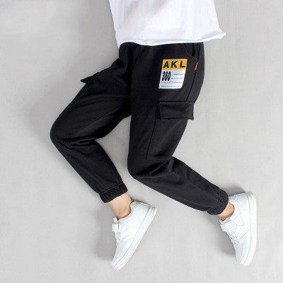 Soft Cargo Pocket Cotton Jogger Pants