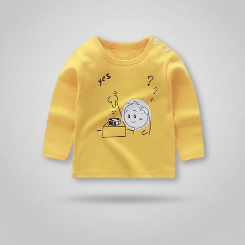 Printed Cotton Long Sleeve T-Shirt Collection