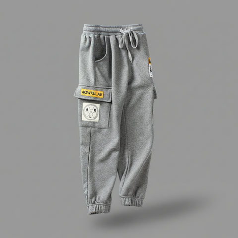 Soft Cargo Pocket Cotton Jogger Pants