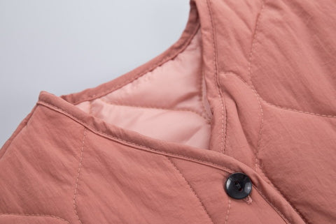 Komplet tople prešite bombažne jakne in hlač