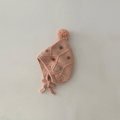 Soft Wool-Blend Hat with Pom-Pom and Ear Flaps