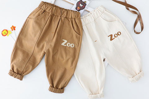 Conjunto de sudadera y pantalón de algodón suave con estampado de pato 