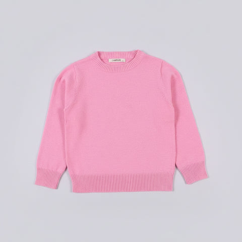Colorful Soft Cotton Knit Sweater