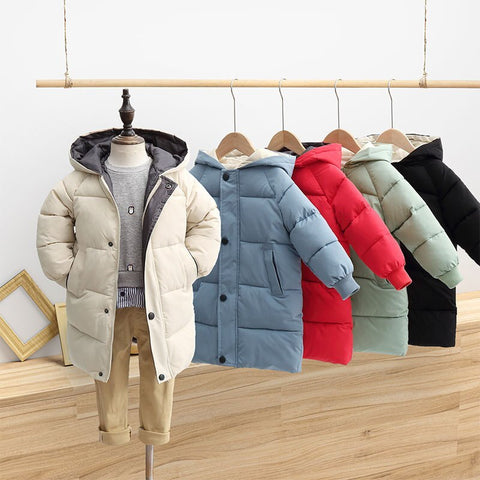 Cozy Hooded Down Jacket