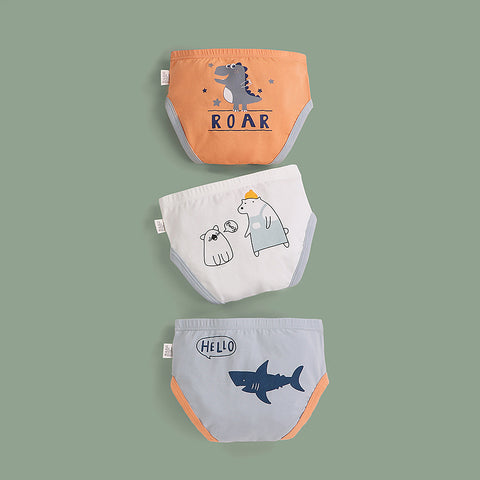 Cotton Briefs Fun Print Set
