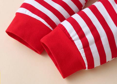 Santa Romper, Pants and Matching Hat Set