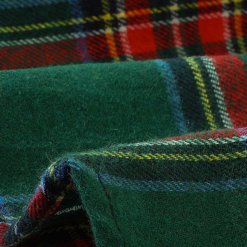 Stylish Cotton Plaid Shirt and Suspenders Pants Set