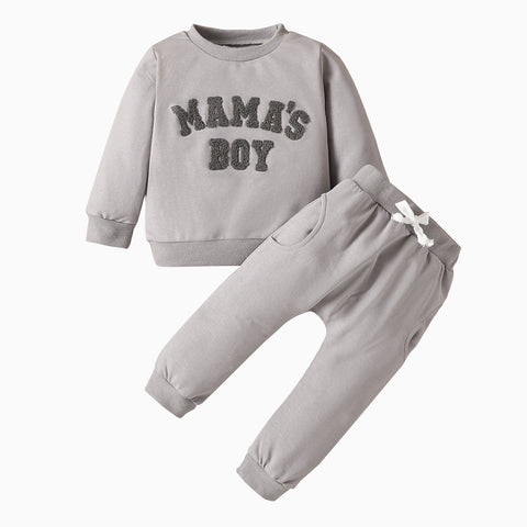 Cozy Cotton Sweatshirt and Pants Set