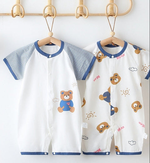 Cotton Romper Duo Fun Pattern Set