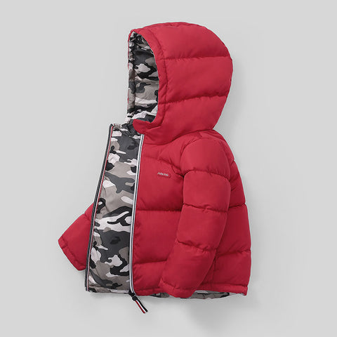 Warm Reversible Puffer Jacket