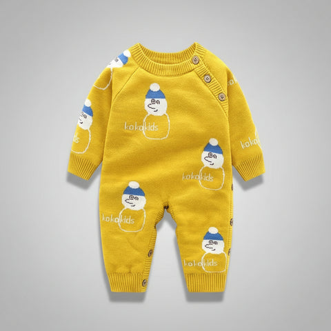 Festive Cotton Knit Romper Collection