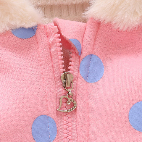 Soft Fleece Hoodie with Bunny Ears