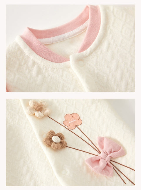 Lucky Flower Babygeschenkkoffer aus 100% weicher Baumwolle