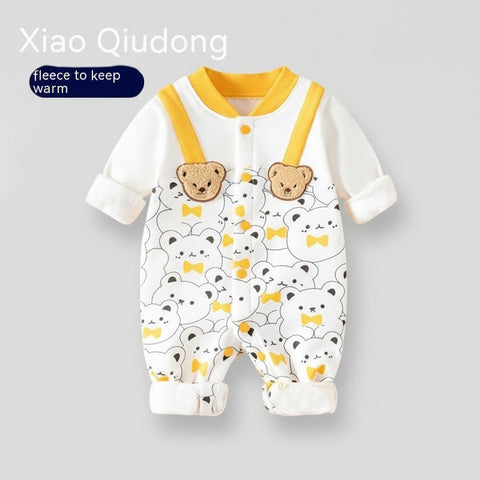 Playful Design Thickened Cotton Romper Collection