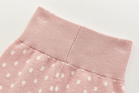 Mehke bombažne pletene legice