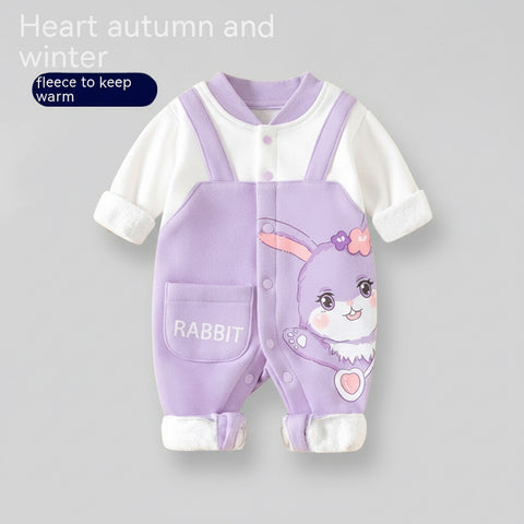 Playful Design Thickened Cotton Romper Collection
