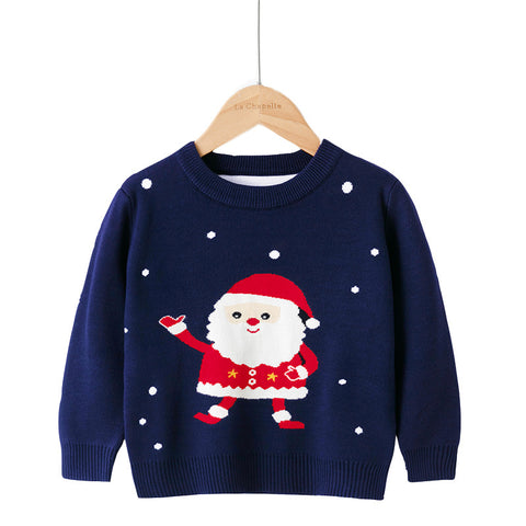 Festive Reindeer Cotton Knit Sweater Collection