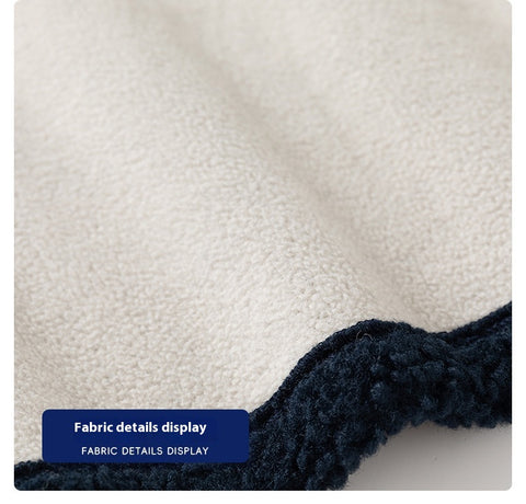 Cozy Stand Collar Zip Jacket