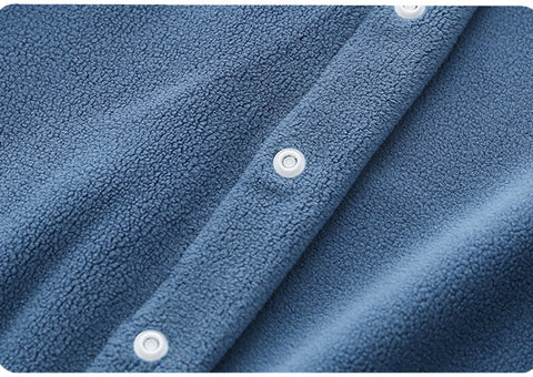 Fleece Vest with Bear Patch