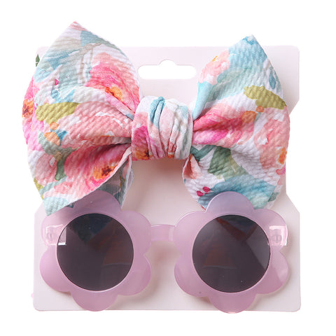 Hair Band and Sunglasses Fun Pattern Set