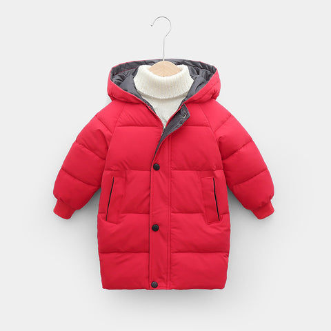 Cozy Hooded Down Jacket