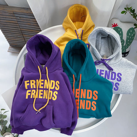 "Friends"  Cozy Cotton Hoodie