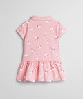  Strawberry Dot Polo Dress