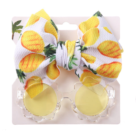 Hair Band and Sunglasses Fun Pattern Set
