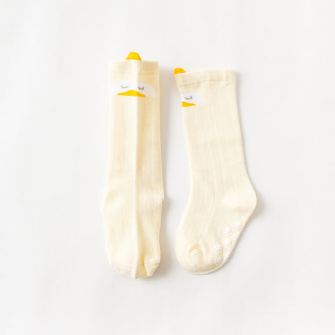 Stretchy Cotton Blend Anti-Slip Socks