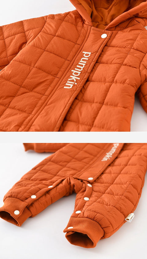 Pumpkin-themed 100% Cotton Baby Gift Suitcase