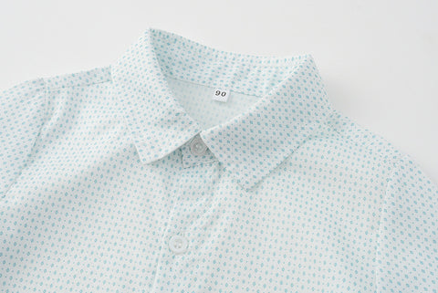 Shirt, Vest and Pants Classic Suit Set