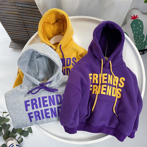 "Friends"  Cozy Cotton Hoodie